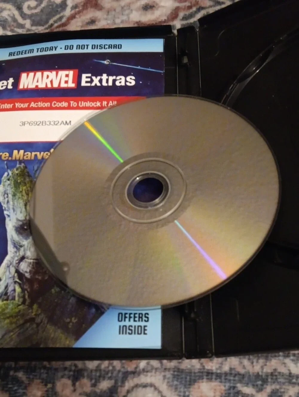 Guardians of the Galaxy DVD